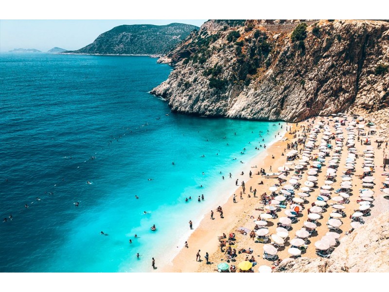 Kaş & Kaputaş Beach – Turquoise Waters, Ancient History, and Laid-back Charm